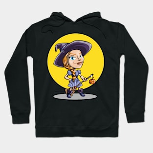 Witch Broom & Moon - Halloween 2019 Hoodie